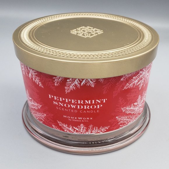 Homeworx Accents Homeworx By Harry Slatkin 4 Wick Peppermint